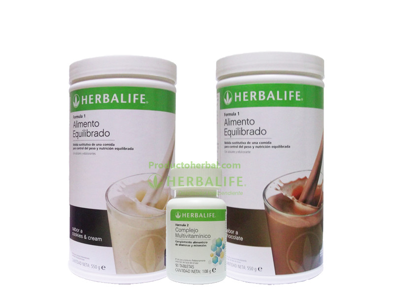 Pack de productos Herbalife para ganar peso